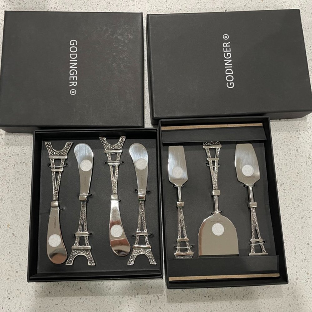 Godinger - Brand new Godinger Eiffel Tower sets